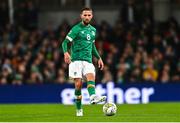 27 September 2022; Conor Hourihane of Republic of Ireland during the UEFA Nations League B Group 1 match between Republic of Ireland and Armenia at Aviva Stadium in Dublin. Photo by Eóin Noonan/Sportsfile