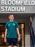 27 September 2022; Ross Tierney of Republic of Ireland before the UEFA European U21 Championship play-off second leg match between Israel and Republic of Ireland at Bloomfield Stadium in Tel Aviv, Israel. Photo by Seb Daly/Sportsfile