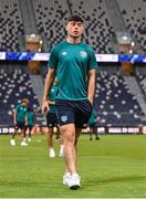 27 September 2022; Sean Roughan of Republic of Ireland before the UEFA European U21 Championship play-off second leg match between Israel and Republic of Ireland at Bloomfield Stadium in Tel Aviv, Israel. Photo by Seb Daly/Sportsfile