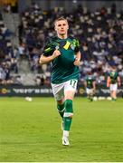 27 September 2022; Ross Tierney of Republic of Ireland before the UEFA European U21 Championship play-off second leg match between Israel and Republic of Ireland at Bloomfield Stadium in Tel Aviv, Israel. Photo by Seb Daly/Sportsfile