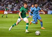 27 September 2022; Ross Tierney of Republic of Ireland during the UEFA European U21 Championship play-off second leg match between Israel and Republic of Ireland at Bloomfield Stadium in Tel Aviv, Israel. Photo by Seb Daly/Sportsfile