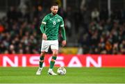 27 September 2022; Conor Hourihane of Republic of Ireland during UEFA Nations League B Group 1 match between Republic of Ireland and Armenia at Aviva Stadium in Dublin. Photo by Eóin Noonan/Sportsfile