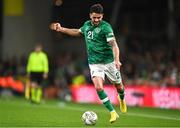 27 September 2022; Robbie Brady of Republic of Ireland during UEFA Nations League B Group 1 match between Republic of Ireland and Armenia at Aviva Stadium in Dublin. Photo by Eóin Noonan/Sportsfile