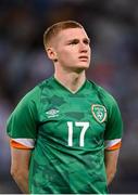 27 September 2022; Ross Tierney of Republic of Ireland before the UEFA European U21 Championship play-off second leg match between Israel and Republic of Ireland at Bloomfield Stadium in Tel Aviv, Israel. Photo by Seb Daly/Sportsfile