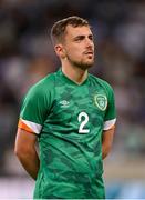 27 September 2022; Lee O'Connor of Republic of Ireland before the UEFA European U21 Championship play-off second leg match between Israel and Republic of Ireland at Bloomfield Stadium in Tel Aviv, Israel. Photo by Seb Daly/Sportsfile