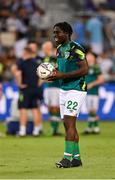 27 September 2022; Festy Ebosele of Republic of Ireland before the UEFA European U21 Championship play-off second leg match between Israel and Republic of Ireland at Bloomfield Stadium in Tel Aviv, Israel. Photo by Seb Daly/Sportsfile