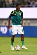 27 September 2022; Mipo Odubeko of Republic of Ireland before the UEFA European U21 Championship play-off second leg match between Israel and Republic of Ireland at Bloomfield Stadium in Tel Aviv, Israel. Photo by Seb Daly/Sportsfile