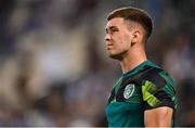 27 September 2022; Republic of Ireland goalkeeper Brian Maher before the UEFA European U21 Championship play-off second leg match between Israel and Republic of Ireland at Bloomfield Stadium in Tel Aviv, Israel. Photo by Seb Daly/Sportsfile