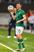 27 September 2022; Andy Lyons of Republic of Ireland during the UEFA European U21 Championship play-off second leg match between Israel and Republic of Ireland at Bloomfield Stadium in Tel Aviv, Israel. Photo by Seb Daly/Sportsfile