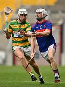 25 September 2022; Cian O'Connor of Erin's Own in action against Robbie Cotter of Blackrock during the Cork County Premier Senior Club Hurling Championship Semi-Final match between Erin's Own and Blackrock at Páirc Ui Chaoimh in Cork. Photo by Sam Barnes/Sportsfile