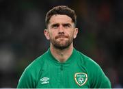 27 September 2022; Robbie Brady of Republic of Ireland before the UEFA Nations League B Group 1 match between Republic of Ireland and Armenia at Aviva Stadium in Dublin. Photo by Ramsey Cardy/Sportsfile