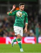 27 September 2022; Troy Parrott of Republic of Ireland during the UEFA Nations League B Group 1 match between Republic of Ireland and Armenia at Aviva Stadium in Dublin. Photo by Ramsey Cardy/Sportsfile