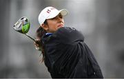 22 September 2022; Tvesa Malik of India during round one of the KPMG Women's Irish Open Golf Championship at Dromoland Castle in Clare. Photo by Brendan Moran/Sportsfile