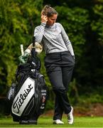 22 September 2022; Leonie Harm of France during round one of the KPMG Women's Irish Open Golf Championship at Dromoland Castle in Clare. Photo by Brendan Moran/Sportsfile