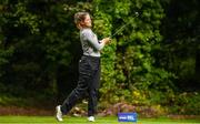 22 September 2022; Leonie Harm of France during round one of the KPMG Women's Irish Open Golf Championship at Dromoland Castle in Clare. Photo by Brendan Moran/Sportsfile