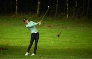 22 September 2022; Anne Van Dam of Netherlands during round one of the KPMG Women's Irish Open Golf Championship at Dromoland Castle in Clare. Photo by Brendan Moran/Sportsfile