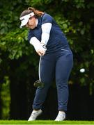 22 September 2022; Anne-Charlotte Mora of France during round one of the KPMG Women's Irish Open Golf Championship at Dromoland Castle in Clare. Photo by Brendan Moran/Sportsfile