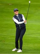 22 September 2022; Ursula Wikstrom of Finland during round one of the KPMG Women's Irish Open Golf Championship at Dromoland Castle in Clare. Photo by Brendan Moran/Sportsfile