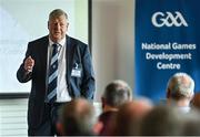 29 September 2022; Today the GAA launched the new GAA standards of synthetic pitches at the GAA National Games Development Centre in Abbotstown, Dublin. Pictured at the launch is Chairman of the GAA National Pitch Maintenance Workgroup Kieran McGann. Photo by Ben McShane/Sportsfile