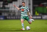 26 September 2022; Sean Kavanagh of Shamrock Rovers during the SSE Airtricity League Premier Division match between Shamrock Rovers and UCD at Tallaght Stadium in Dublin. Photo by Ben McShane/Sportsfile