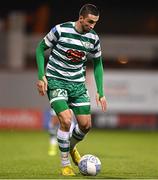 26 September 2022; Neil Farrugia of Shamrock Rovers during the SSE Airtricity League Premier Division match between Shamrock Rovers and UCD at Tallaght Stadium in Dublin. Photo by Ben McShane/Sportsfile