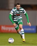 26 September 2022; Neil Farrugia of Shamrock Rovers during the SSE Airtricity League Premier Division match between Shamrock Rovers and UCD at Tallaght Stadium in Dublin. Photo by Ben McShane/Sportsfile