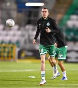 26 September 2022; Sean Kavanagh of Shamrock Rovers before the SSE Airtricity League Premier Division match between Shamrock Rovers and UCD at Tallaght Stadium in Dublin. Photo by Ben McShane/Sportsfile