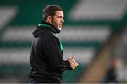 26 September 2022; Shamrock Rovers manager Stephen Bradley before the SSE Airtricity League Premier Division match between Shamrock Rovers and UCD at Tallaght Stadium in Dublin. Photo by Ben McShane/Sportsfile