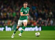 27 September 2022; Dara O'Shea of Republic of Ireland during the UEFA Nations League B Group 1 match between Republic of Ireland and Armenia at Aviva Stadium in Dublin. Photo by Ben McShane/Sportsfile