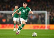 27 September 2022; Jason Knight of Republic of Ireland during the UEFA Nations League B Group 1 match between Republic of Ireland and Armenia at Aviva Stadium in Dublin. Photo by Ben McShane/Sportsfile