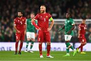 27 September 2022; Varazdat Haroyan of Armenia during the UEFA Nations League B Group 1 match between Republic of Ireland and Armenia at Aviva Stadium in Dublin. Photo by Ben McShane/Sportsfile