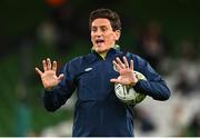 27 September 2022; Republic of Ireland coach Keith Andrews before the UEFA Nations League B Group 1 match between Republic of Ireland and Armenia at Aviva Stadium in Dublin. Photo by Ben McShane/Sportsfile