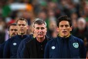 27 September 2022; Republic of Ireland manager Stephen Kenny before the UEFA Nations League B Group 1 match between Republic of Ireland and Armenia at Aviva Stadium in Dublin. Photo by Ben McShane/Sportsfile