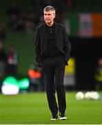 27 September 2022; Republic of Ireland manager Stephen Kenny before the UEFA Nations League B Group 1 match between Republic of Ireland and Armenia at Aviva Stadium in Dublin. Photo by Ben McShane/Sportsfile