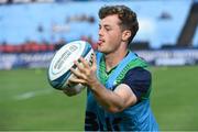 30 September 2022; Colm Reilly of Connacht warms up before the United Rugby Championship match between Vodacom Bulls and Connacht at Loftus Versfeld Stadium in Pretoria, South Africa. Photo by Lee Warren/Sportsfile