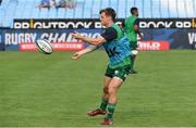 30 September 2022; Colm Reilly of Connacht warms up before the United Rugby Championship match between Vodacom Bulls and Connacht at Loftus Versfeld Stadium in Pretoria, South Africa. Photo by Lee Warren/Sportsfile