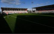 30 September 2022; A general view before the United Rugby Championship match between Ulster and Leinster at Kingspan Stadium in Belfast. Photo by Ramsey Cardy/Sportsfile