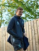 30 September 2022; Josh van der Flier of Leinster before the United Rugby Championship match between Ulster and Leinster at Kingspan Stadium in Belfast. Photo by Ramsey Cardy/Sportsfile