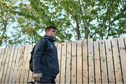 30 September 2022; Dan Sheehan of Leinster before the United Rugby Championship match between Ulster and Leinster at Kingspan Stadium in Belfast. Photo by Ramsey Cardy/Sportsfile