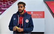 30 September 2022; Barry Cotter of St Patrick's Athletic before the SSE Airtricity League Premier Division match between St Patrick's Athletic and Derry City at Richmond Park in Dublin. Photo by Eóin Noonan/Sportsfile