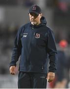 30 September 2022; Ulster head coach Dan McFarland before the United Rugby Championship match between Ulster and Leinster at Kingspan Stadium in Belfast. Photo by David Fitzgerald/Sportsfile