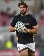 30 September 2022; Tom O'Toole of Ulster before the United Rugby Championship match between Ulster and Leinster at Kingspan Stadium in Belfast. Photo by David Fitzgerald/Sportsfile