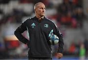 30 September 2022; Leinster senior coach Stuart Lancaster before the United Rugby Championship match between Ulster and Leinster at Kingspan Stadium in Belfast. Photo by Ramsey Cardy/Sportsfile