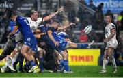 30 September 2022; Luke McGrath of Leinster during the United Rugby Championship match between Ulster and Leinster at Kingspan Stadium in Belfast. Photo by Ramsey Cardy/Sportsfile