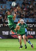 30 September 2022; Oran McNulty of Connacht collects a kick during the United Rugby Championship match between Vodacom Bulls and Connacht at Loftus Versfeld Stadium in Pretoria, South Africa. Photo by Lee Warren/Sportsfile