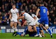 30 September 2022; Rob Herring of Ulster during the United Rugby Championship match between Ulster and Leinster at Kingspan Stadium in Belfast. Photo by Ramsey Cardy/Sportsfile