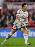 30 September 2022; Billy Burns of Ulster during the United Rugby Championship match between Ulster and Leinster at Kingspan Stadium in Belfast. Photo by Ramsey Cardy/Sportsfile