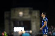 30 September 2022; Jimmy O'Brien of Leinster during the United Rugby Championship match between Ulster and Leinster at Kingspan Stadium in Belfast. Photo by Ramsey Cardy/Sportsfile