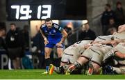 30 September 2022; Robbie Henshaw of Leinster during the United Rugby Championship match between Ulster and Leinster at Kingspan Stadium in Belfast. Photo by Ramsey Cardy/Sportsfile