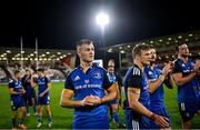 30 September 2022; Jonathan Sexton of Leinster after the United Rugby Championship match between Ulster and Leinster at Kingspan Stadium in Belfast. Photo by Ramsey Cardy/Sportsfile